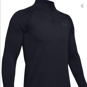 UNDER ARMOUR Half Zip Coldgear Small Black